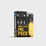 mobile laptop mockup png pack