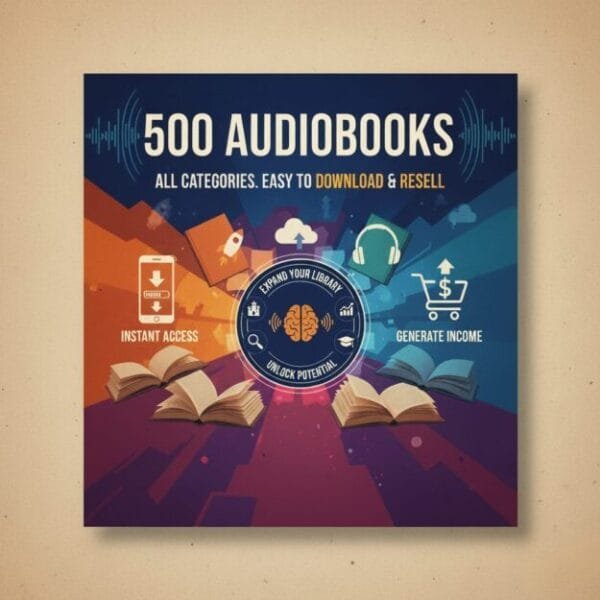 500 Audiobooks